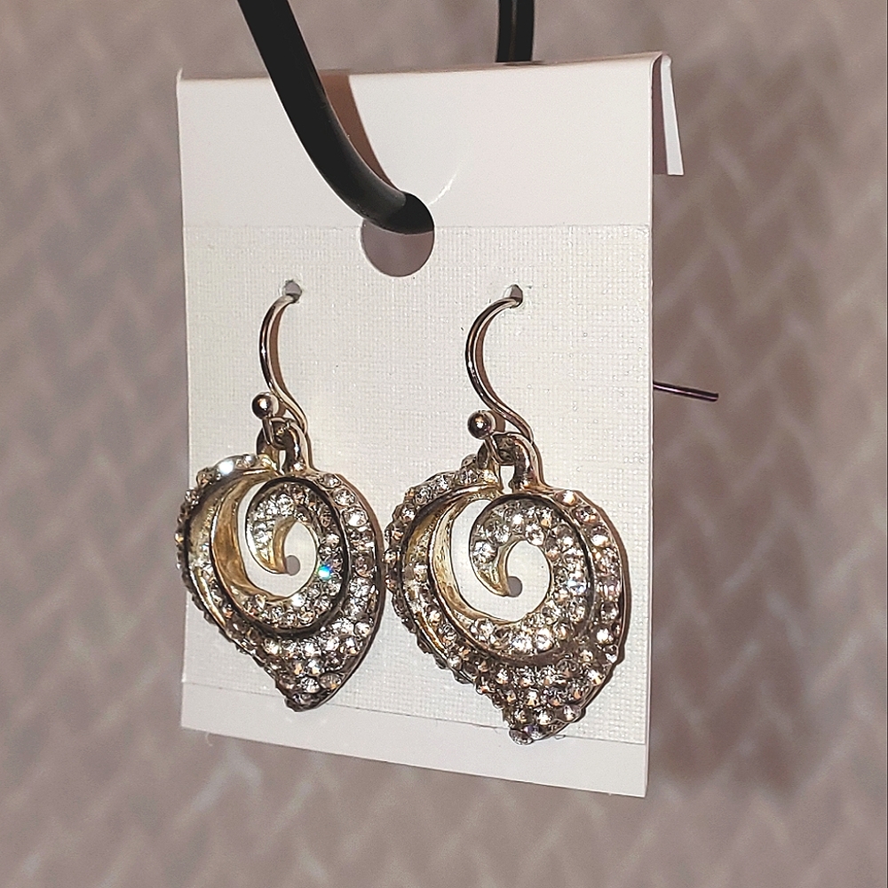 Heart earrings - fashion jewelry